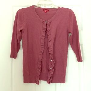 Mauve cardigan